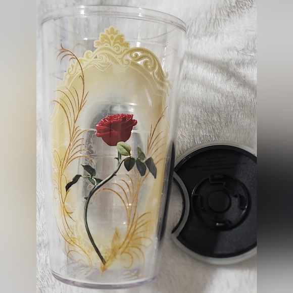 Tervis Disney - Beauty and the Beast: Rose insulated tumbler With Lid 16oz. - Picture 5 of 11